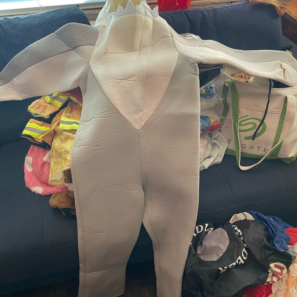 Target Gray Shark One Piece Footie